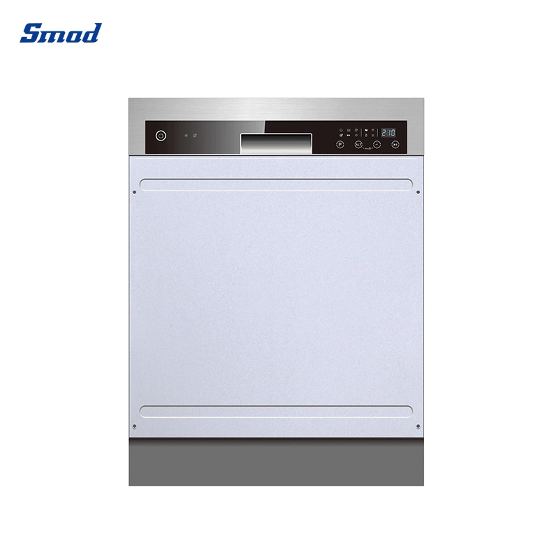 
Smad Automatic Semi Integrated Dishwasher with 6 Washing Programs