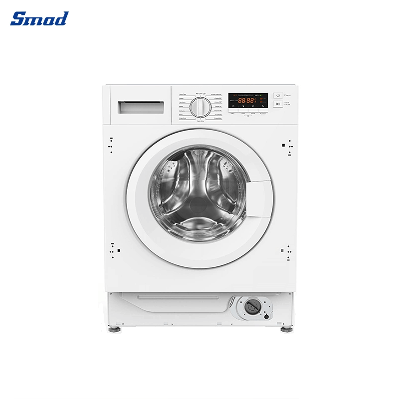 Smad 8Kg Built-in Front Load Washing Machine with 15 automatic programs