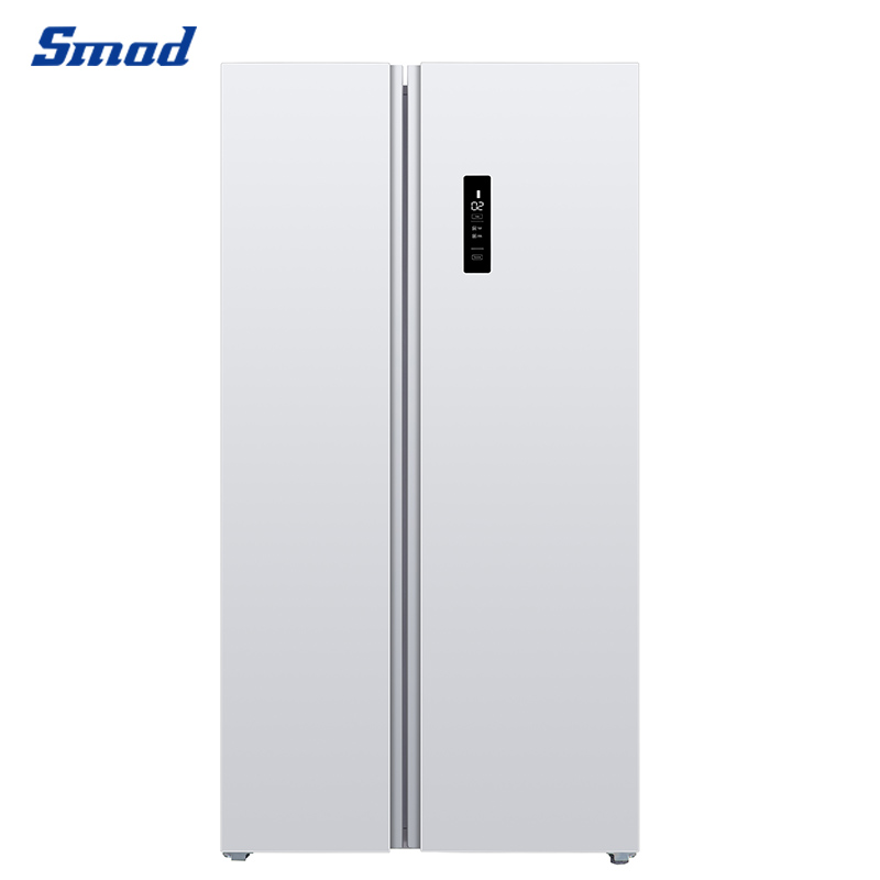 Smad Side by Side Frost Free Refrigerator with Electronic Control