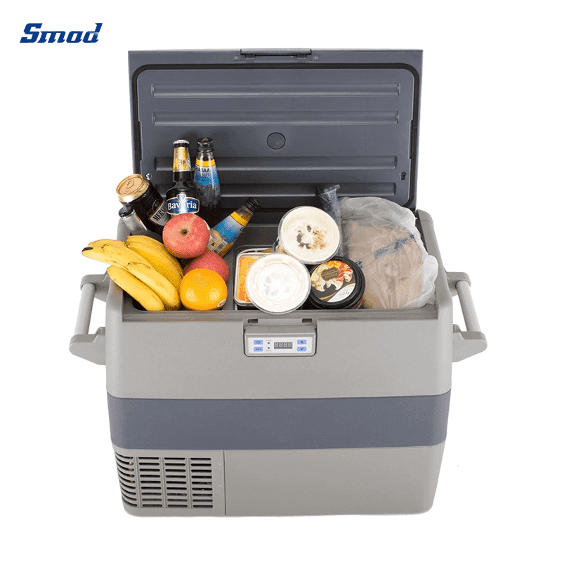 
Smad Camping Car Fridge Freezer with Built-in LED indicator