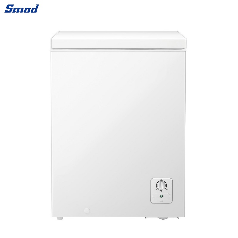 Smad 5 Cu. Ft. Garage Ready Chest Freezer with Recessed Handle