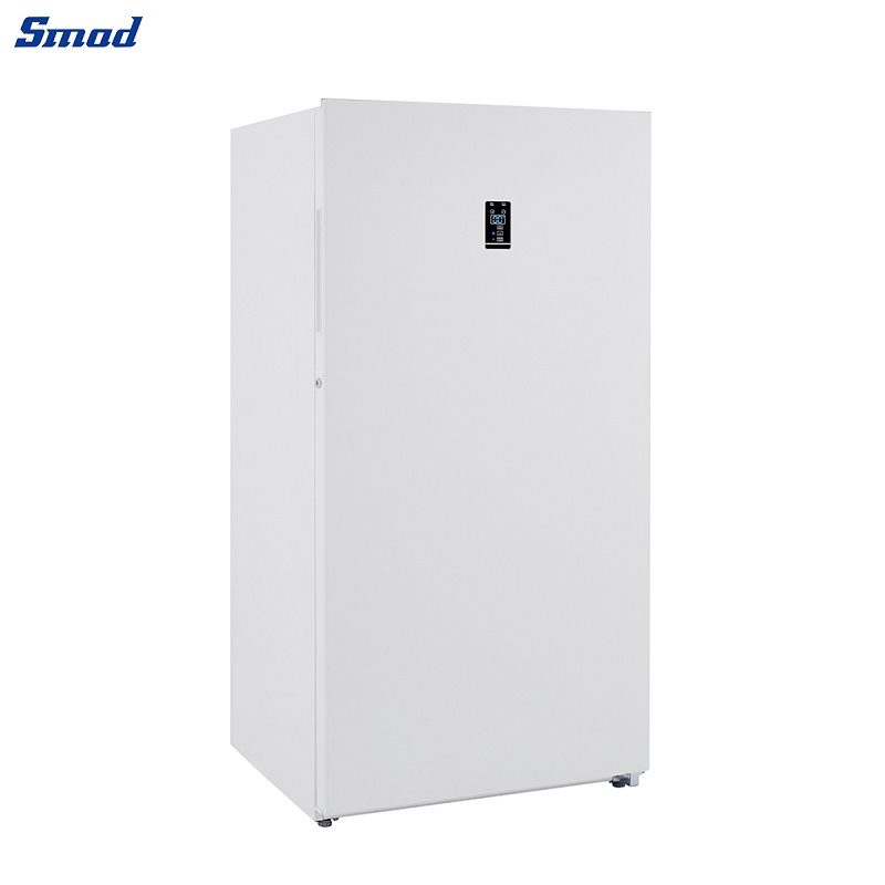 
Smad 17 Cu. Ft. Stainless Steel Self Defrosting Upright Freezer with Durable Metal Shelves