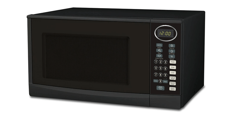 Smad 30L Black Microwave with 6 Auto-Cook Programs