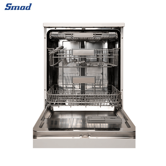
Smad 14 Sets White Half Load Freestanding Dishwasher with Half Load