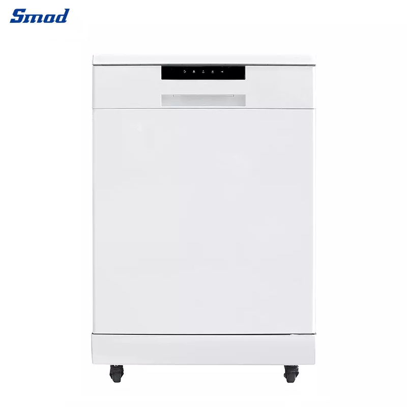 Smad 24 Inch Portable Freestanding Dishwasher on wheels