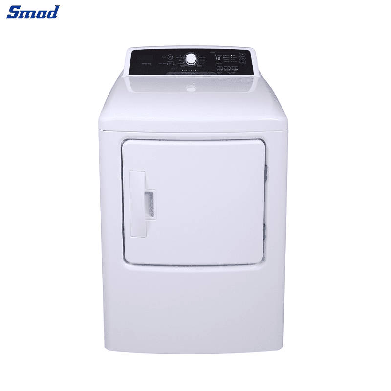 Smad 6.7 Cu. Ft. Front Load Electric Clothes Dryer with Sensor Dry Technology