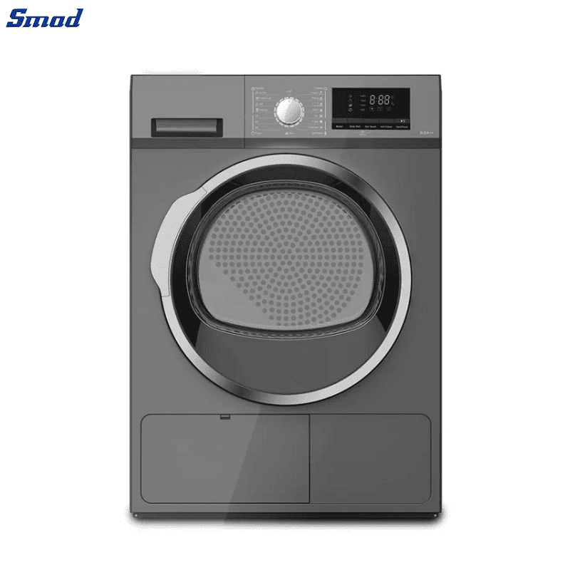
Smad 8Kg Heat Pump Clothes Dryer with 5 Drying Temperature Levels