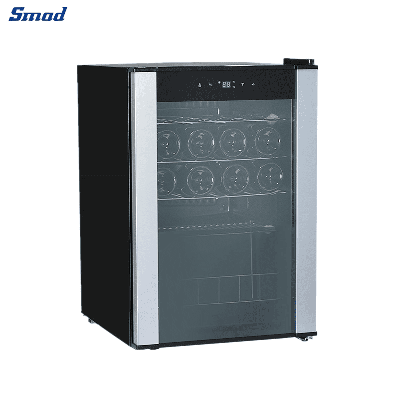 Smad 20 Bottle Portable Countertop Wine Cooler Cabinet with LED display
