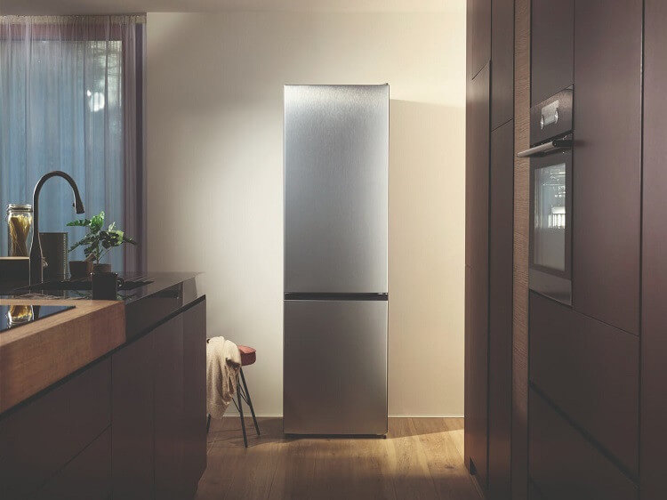 
Smad Stainless Steel Bottom Mount Fridge with Built-in Fan and Compressor System