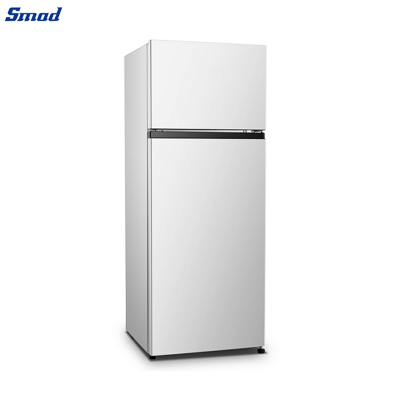 
Smad White Double Door Fridge with Fruit & Vegetable Drawer