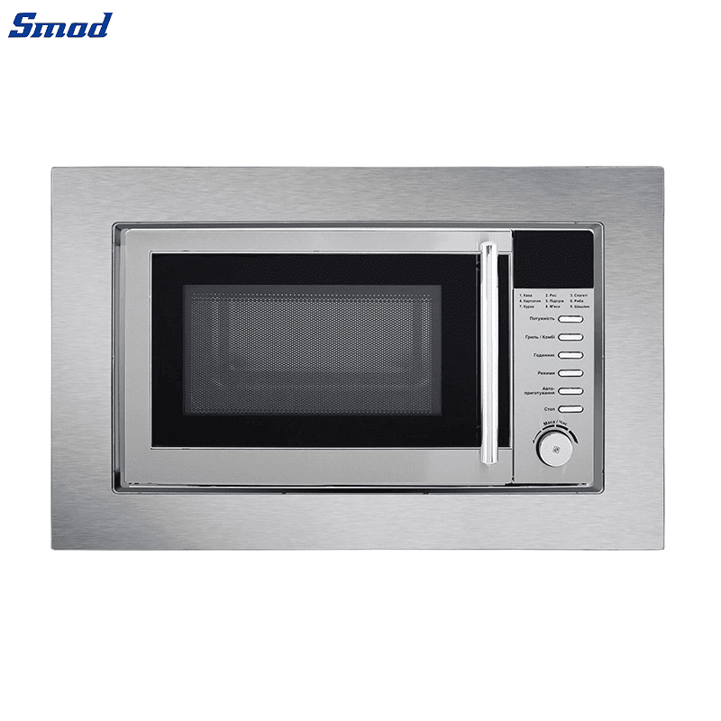 
Smad 20L Black Built In Microwave Oven with Speedy Weight Defrost