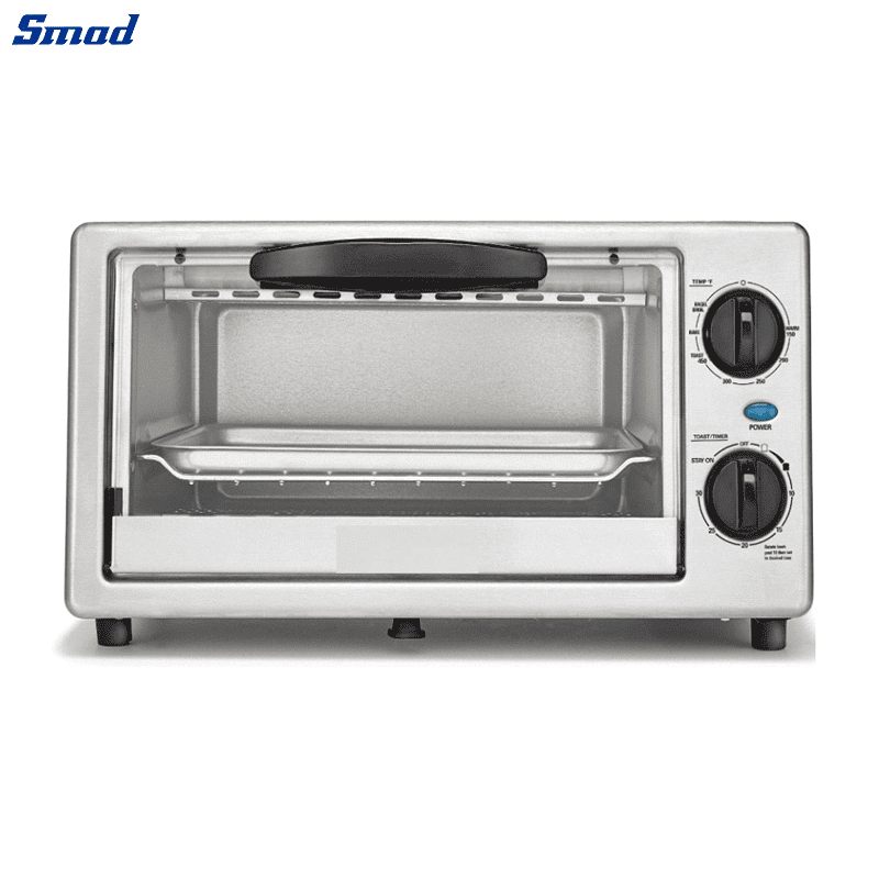 
Smad Mini Toaster Countertop Oven for Baking with Stainless Steel heating elements