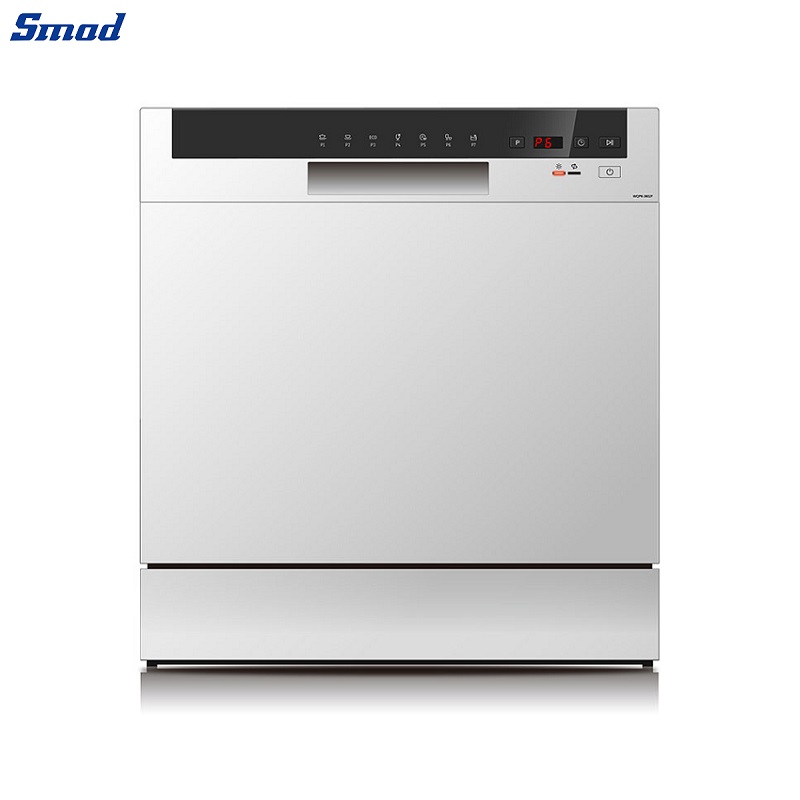 
Smad Mini Compact Benchtop Dishwasher with 6 Washing Programs