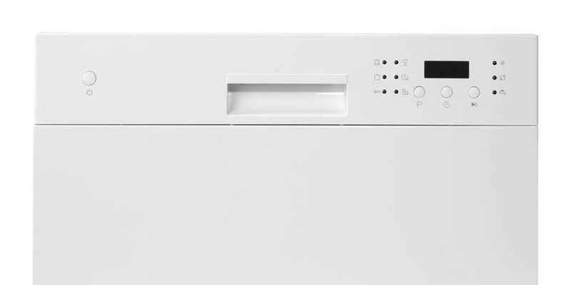 Smad Small Table Top Dishwasher with LED display indicator