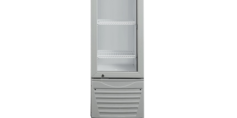 
Smad Glass Door Beverage Cooler Fridge with Ventilated cooling system