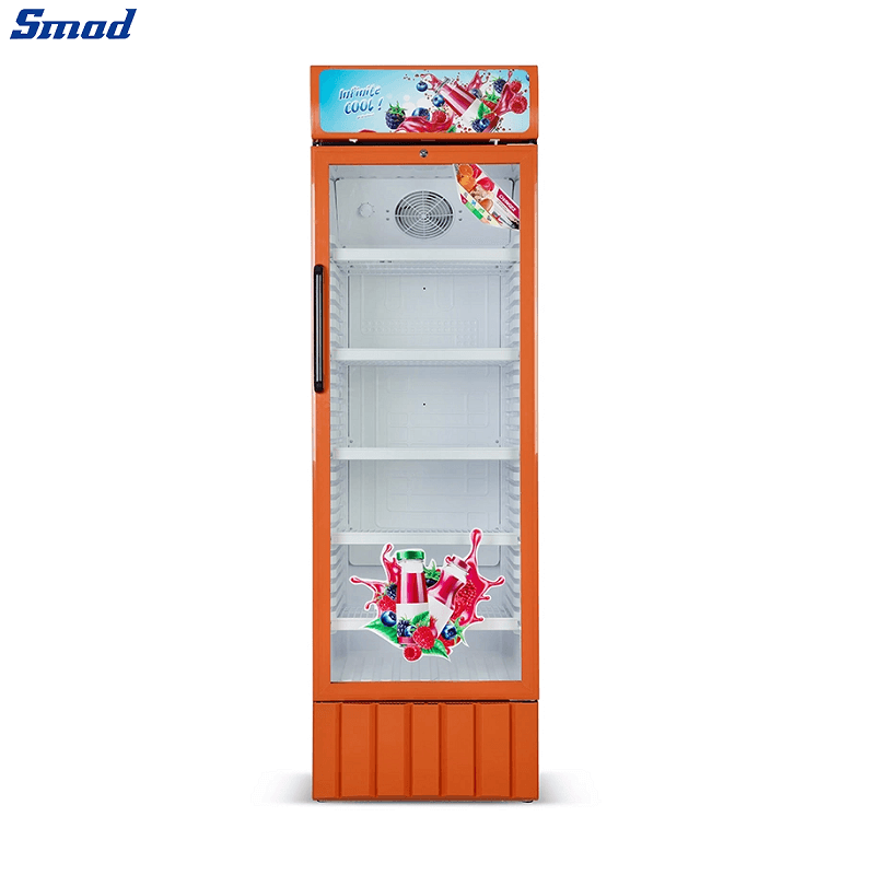 Smad Upright Drinks Chiller with Inside LED light