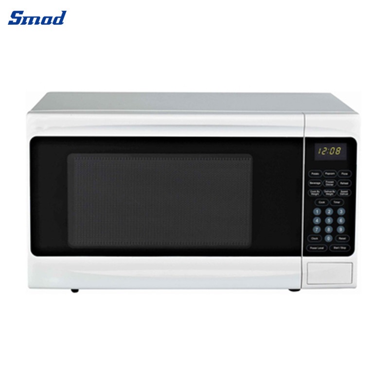 Smad 20L 700W White Microwave Oven with Digital Control