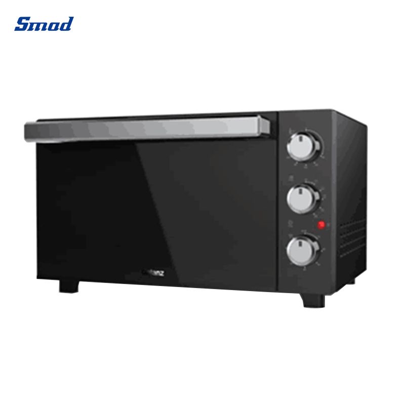 
Smad Mini Toaster Countertop Oven for Baking with Double glass door