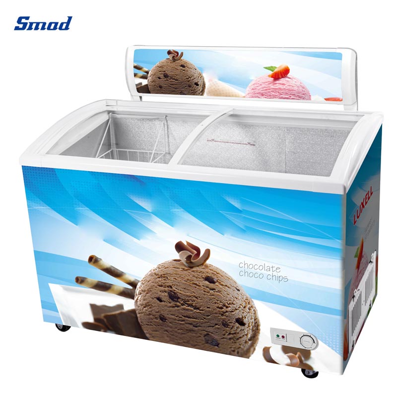 Smad Ice Cream Display Freezer - 218/226/286L
