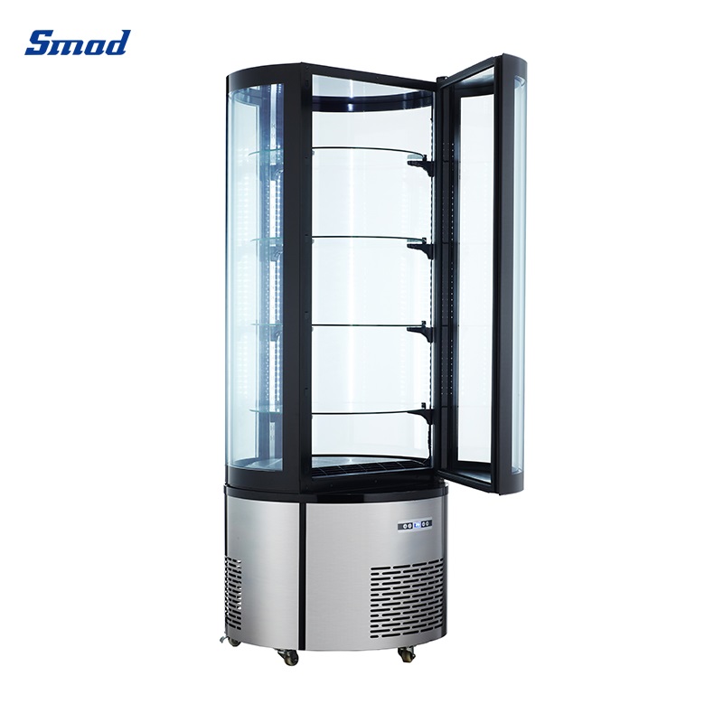 
Smad Round Cake Display with Automatic Defrost
