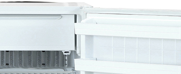Smad 3.5 CU.FT Propane Refrigerator 3 Way GAS Refrigerator with Freezer, DSG-100D2U(Black)