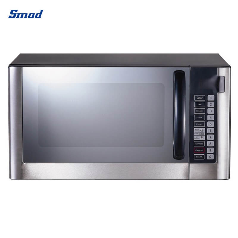 Smad 34L 1000W Compact Microwave with Glass turntable