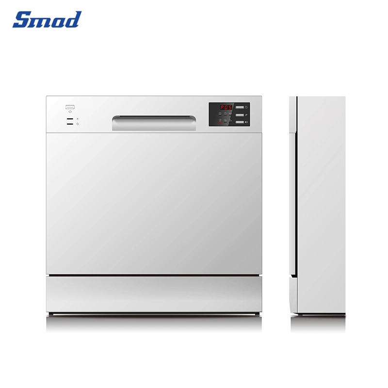 Smad Mini Compact Benchtop Dishwasher with 8 Place Settings
