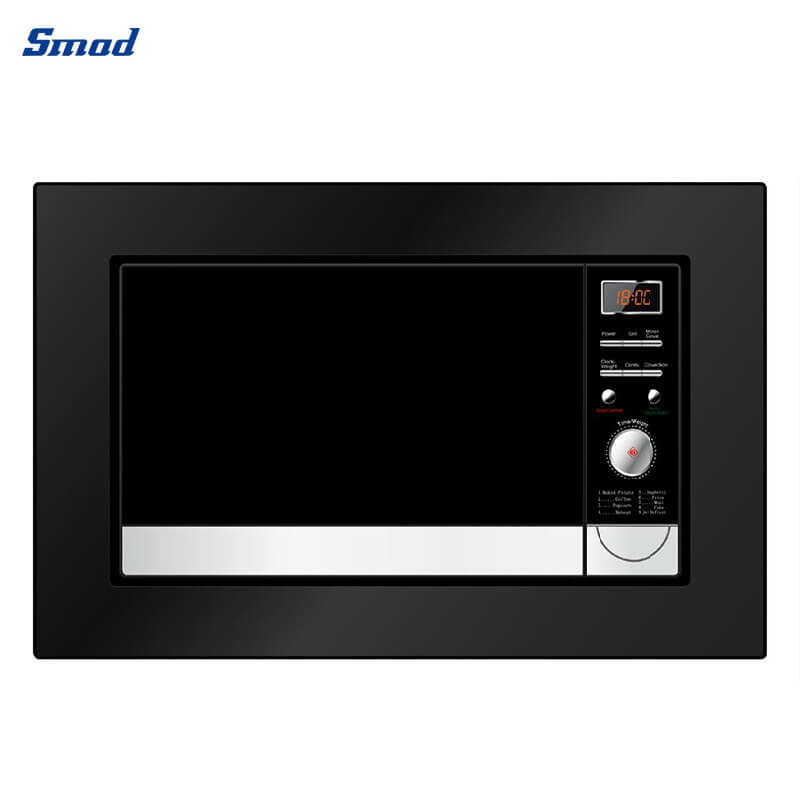 Smad Microwave Oven 700W White 17 Litre 6 Power Levels Defrost Function  Easy Use