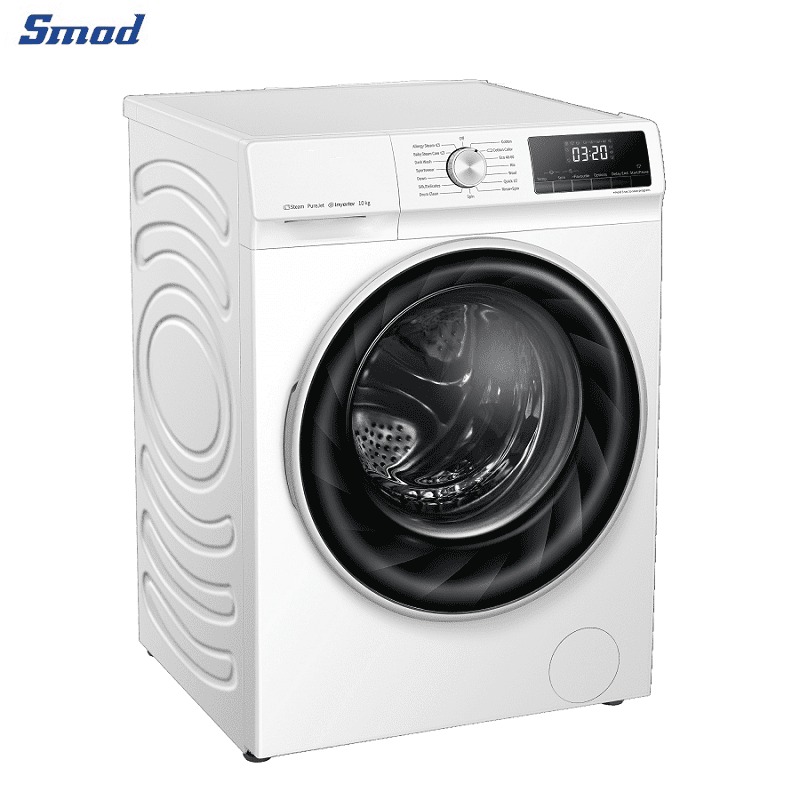 
Smad 9Kg Inverter Steam Washing Machine with Pause & Add Function