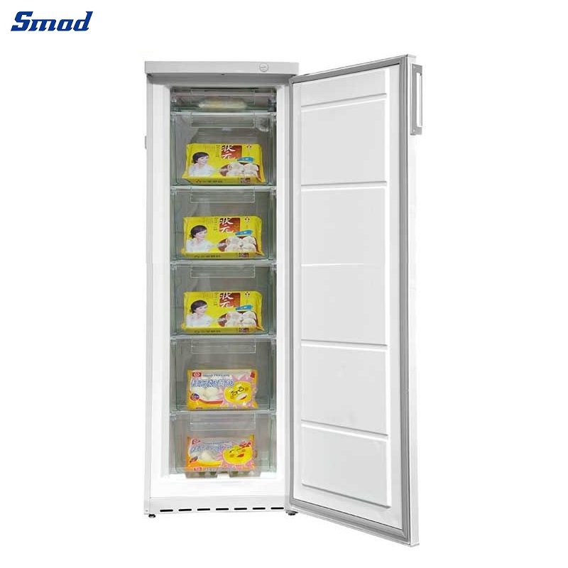 Smad 16.7 Cu. Ft. Frost Free Stainless Steel Stand Up Freezer