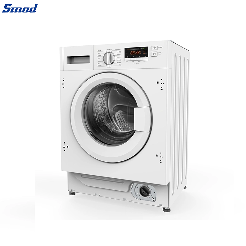 
Smad Integrated Washer Dryer Machine with LED Display 
