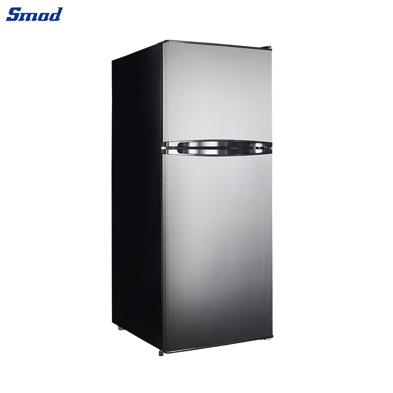 Smad Stainless Steel Top Freezer Refrigerator with Mechanical Temp. Control