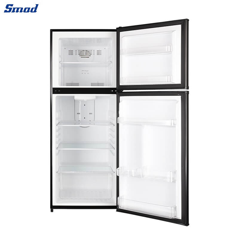
Smad Stainless Steel Top Freezer Refrigerator with Reversible Door