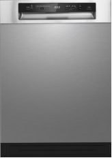 Smad 24″ Front Control Semi Built-in Dishwasher with Adjustable Upper Rack