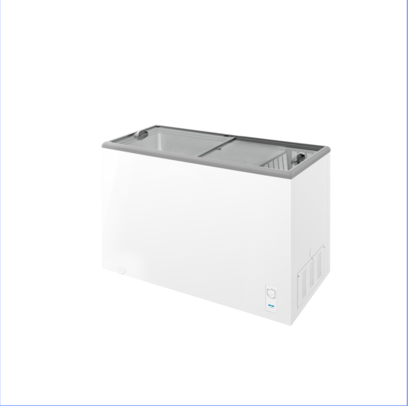 
Smad Small Single Door Chest Freezer with adjustable feet