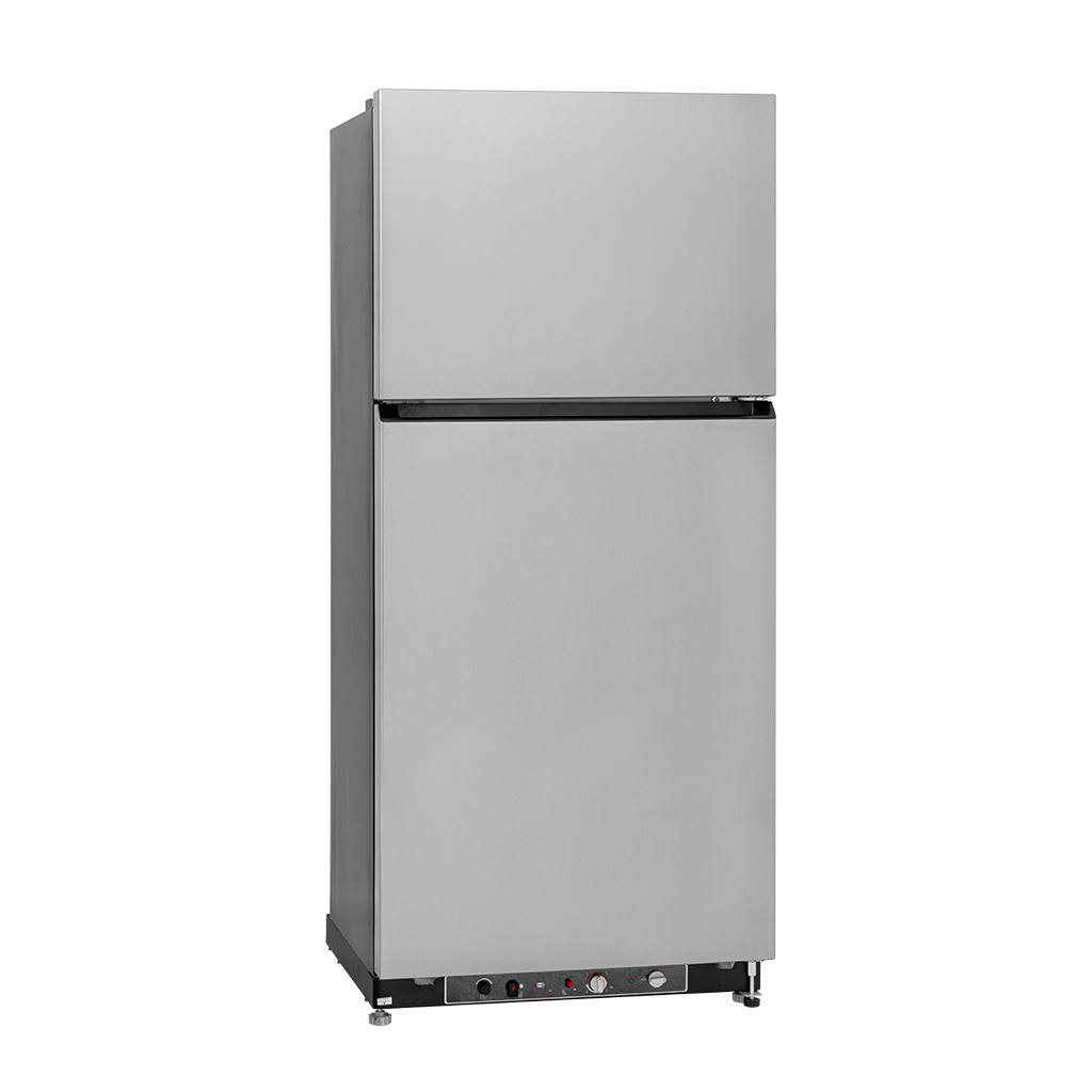 SMAD Propane Powered 19 cu.ft Stainless Steel Fridge with no noise