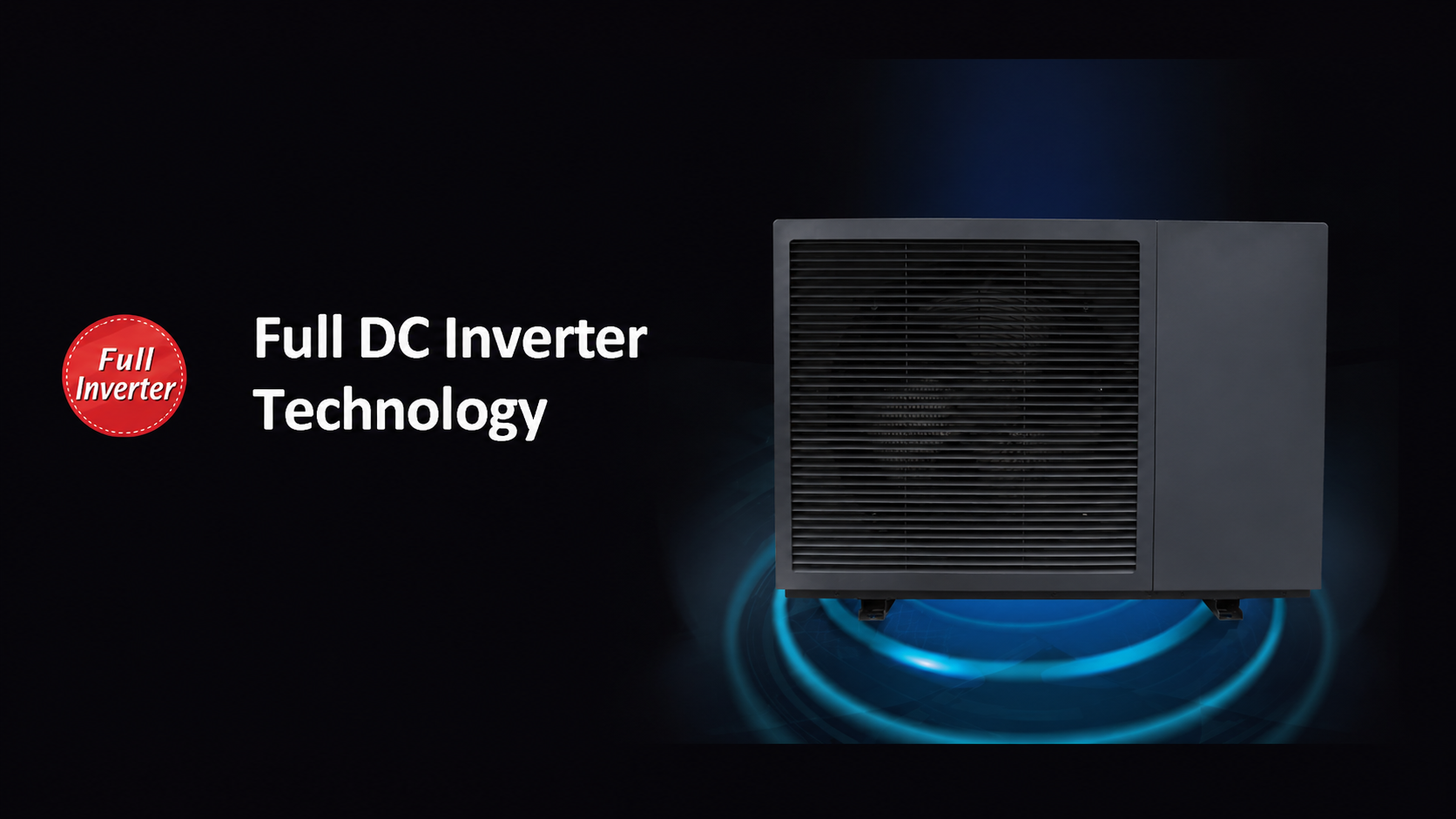 Smad Air Source Heat Pump with Full DC inverter technology