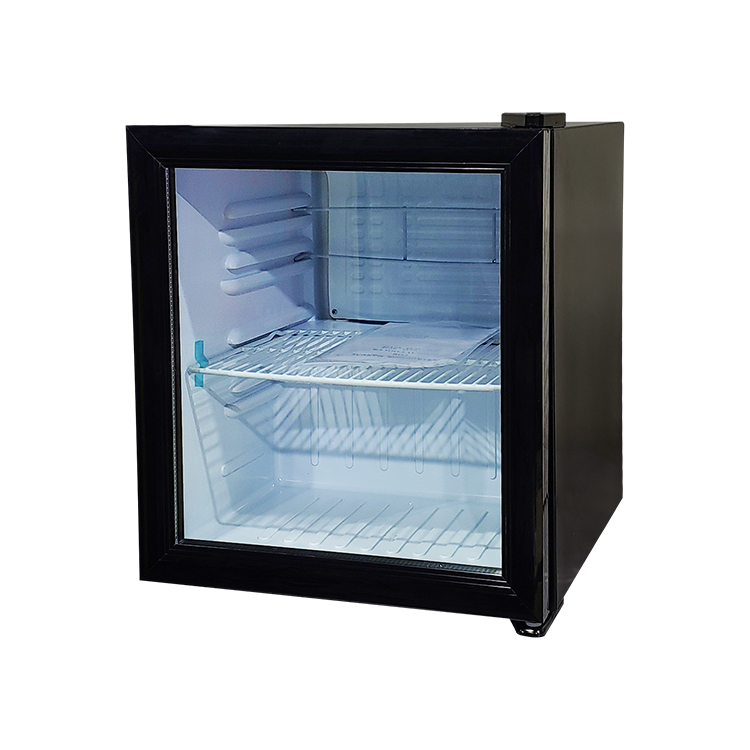 
Smad 52L Single Glass Door Mini Upright Ice Cream Display Freezer with Double Layer Glass Door
